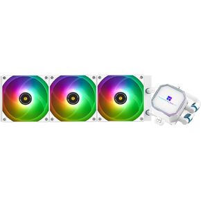 Thermalright Frozen Prism 360 Black Liquid CPU Water Cooler with 120mm PWM Fan,360 Black Cold Row Specification,Integrated Water-Cooler Heatsink for AMD/AM4/AM5,Intel LGA1700/1150/1151/1200/2011