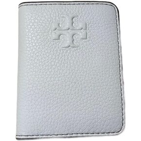حقيبة بطاقات رفيعة للسيدات من Tory Burch 150450 Thea مع أجزاء معدنية ذهبية مرصوفة بالحصى (أخضر عشبة القمح) in Kuwait