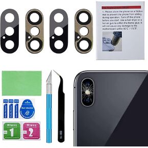 Perzework Original Back Rear Camera Lens Glass Replacement for iPhone 11 6.1 inches with pre-Installed Adhesive and Reparing Toolkit