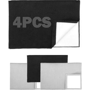 10 PCS Silver polishing Cloth,Jewelry Cleaning Cloth for Sterling Silver, Multi-Layer Silver Jewelry Cleaner Cloth Keep Jewelry Cleaning and Shiny (6'' x 8''*10Pcs)…