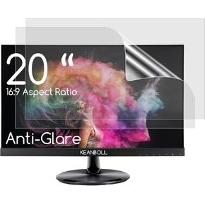 2 PCS 27" Anti Glare Screen Protector for 27 Inch 16:9 Widescreen Desktop Monitor, Matte Screen Filter for Sceptre/LG/Dell/HP/Acer/ViewSonic/ASUS/Aoc/Samsung,Eye Protection & Anti Scratch film