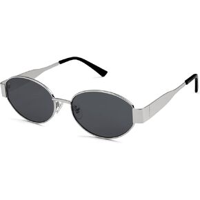 SOJOS Retro Oval Sunglasses for Women Men Trendy Sun Glasses Classic Shades UV400 Protection SJ1217