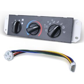 Climate Control Module, 599-294 AC Control Panel Fit for 1996-2021 Chevrolet Express, GMC Savana 1500 2500 3500 & Cargo, Pasajeros, G30, GMC G2500 G3500