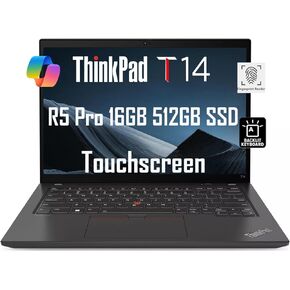 Lenovo ThinkPad E14 Gen 4 14" FHD Touchscreen (Intel Core i5-1235U, 16GB RAM, 512GB SSD, 10-Core Beat i7-1165G7) Business Laptop, Backlit, Fingerprint, 1080P Webcam, Narrow Bezel, Win 11 Pro - 2023
