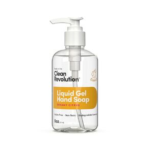 Clean Revolution Foaming Hand Soap Refill Supply Container, Ready to Use Formula, Dreamy Citrus Fragrance, Gluten Free, 128 Fl. Oz