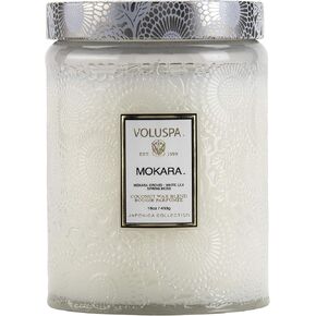 Santal Vanille - Large by Voluspa for Unisex - 18 oz Candle