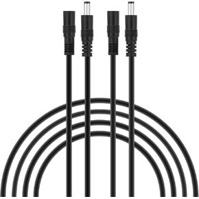 SIM&NAT 20AWG 10Ft 2.1mm x 5.5mm Male to Female DC Extension Wire Power Jack Adapter Barrel Plug Cable, Extension Wire for CCTV Security Camera, DVR, HDVD, LED Strip Light, Low Voltage Application … in Kuwait
