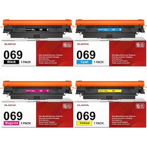 206A Toner Cartridge 4 Pack 206X | Replacement for HP 206A 206X Compatible with HP Color Laserj Pro MFP M283fdw MFP M283cdw, Color Laserj Pro M255dw, Color Laserj Pro MFP M283 M255 Series | W2110A