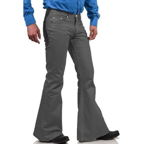 70s Disco Pants for Men,Mens Bell Bottom Jeans Pants,60s 70s Bell Bottoms Vintage Denim Pants Jeans for Men