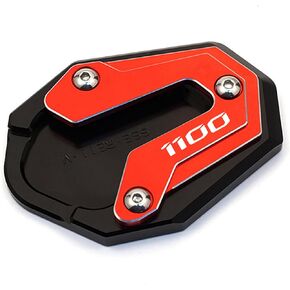 CNC Motorcycle Kickstand Pad Side Stand Enlarge Plate Fit For Honda Rebel 1100 2023 CMX1100 Rebel1100 CMX 1100 M T 2020-2023 (Black)