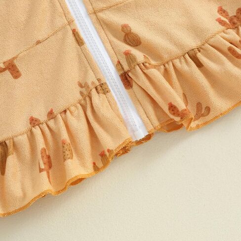 Girls Swim Cover Up Kid Hooded Zip-Up Terry Swimsuit Coverup Towel Bathing Suit Bathrobe Pool Swim Beach Robe Dress in Kuwait