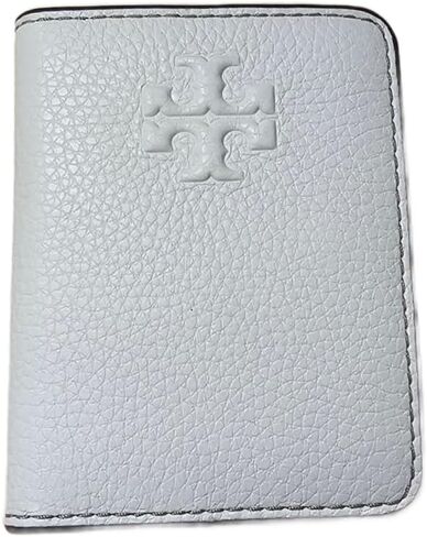 حقيبة بطاقات رفيعة للسيدات من Tory Burch 150450 Thea مع أجزاء معدنية ذهبية مرصوفة بالحصى (أخضر عشبة القمح) in Kuwait