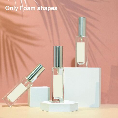 8PCS Product Photography Photo Props, Geometric Cube Photo Props Set, Hard Foam Geometric Shapes, Stereo Hard Foam Decorative Backdrop for Goods, Crafts, Lipstick, Jewelry, Cosmetics, Black in Kuwait