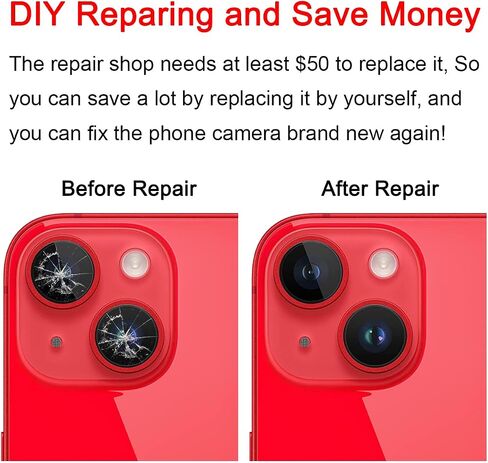 Perzework Original Back Rear Camera Lens Glass Replacement for iPhone 11 6.1 inches with pre-Installed Adhesive and Reparing Toolkit in Saudi Arabia