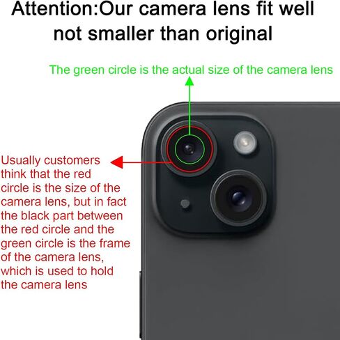 Perzework Original Back Rear Camera Lens Glass Replacement for iPhone 11 6.1 inches with pre-Installed Adhesive and Reparing Toolkit in Saudi Arabia