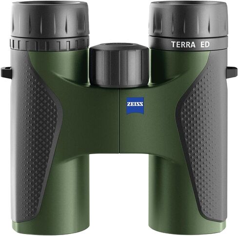 ZEISS Terra ED Binoculars 10x32 Compact Waterproof and Fast Focusing, Black | Coated Glass for Optimal Clarity in All Weather Conditions for Bird Watching, Hunting, Travel and Sightseeing in Saudi Arabia