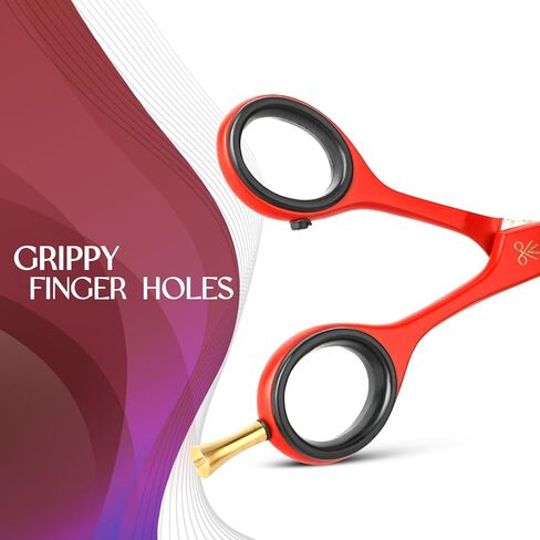 The Cut Factory- Hair Scissors and Barber Scissors Professional- 6 iches Finest Stainless Steel Hair Cutting Scissors with Smooth Razor Edge Blades -Use for Salon & Personal Use (Pink) in Saudi Arabia