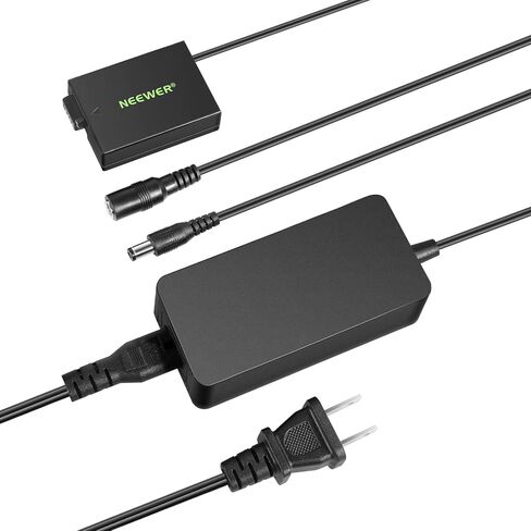 Neewer Dummy Battery Replacement for LP-E6 LP-E6N LP-E6NH with DC Coupler and AC Power Adapter Compatible with Canon EOS R Ra R3 R5 R5C R6 R6II R7 5D 6D 7D Mark II/III/IV 5DS 5DSR 60D 70D 80D 90D in Saudi Arabia
