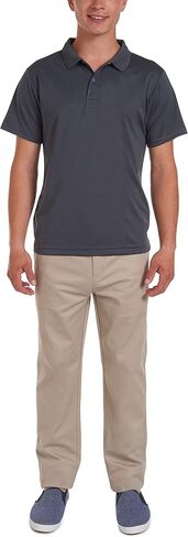 IZOD Men's Short Sleeve Performance Polo Shirt in Saudi Arabia