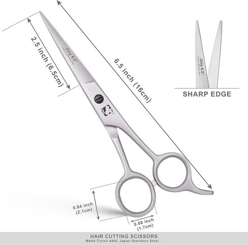 Professional Hair Thinning Scissors 6.5" Stainless Steel Sharp Black, Thinning Shears for Hair Thinning Shears Smooth Salon, Hair Thinning Scissors for Women and Men (Thinning Shears) in Saudi Arabia