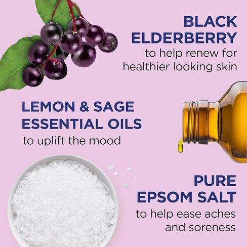 Dr Teal's Salt Soak with Pure Epsom Salt, Restore & Replenish with Pink Himalayan Mineral, 3 lbs in Kuwait