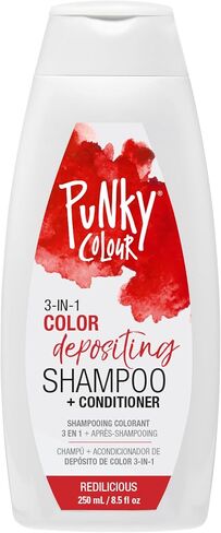 Punky Colour 3-in-1 Color Depositing Hair Cleanser & Conditioner, 8.5 fl oz. (AuburnAmazing) in Saudi Arabia