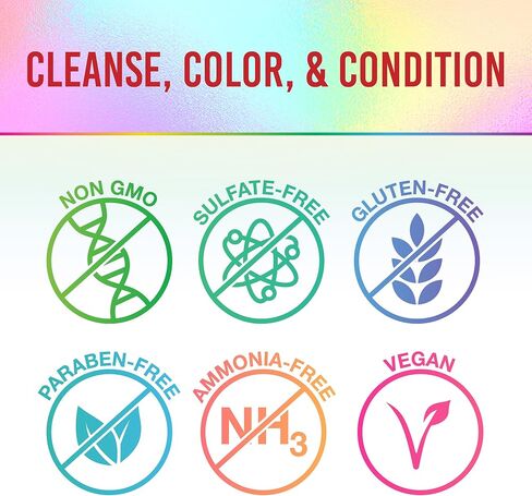 Punky Colour 3-in-1 Color Depositing Hair Cleanser & Conditioner, 8.5 fl oz. (AuburnAmazing) in Saudi Arabia
