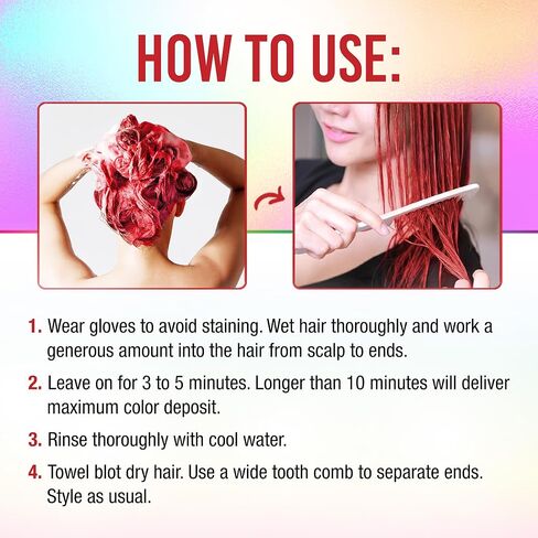 Punky Colour 3-in-1 Color Depositing Hair Cleanser & Conditioner, 8.5 fl oz. (AuburnAmazing) in Saudi Arabia