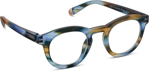 Peepers by PeeperSpecs Women's Stardust Round Blue Light Blocking Reading Glasses in Kuwait