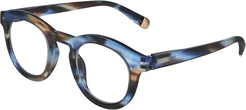 Peepers by PeeperSpecs Women's Stardust Round Blue Light Blocking Reading Glasses in Kuwait