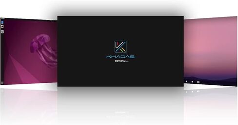 Khadas Mini ARM PC Desktop Computer RK3588S SoC 8‑core CPU and 4‑core GPU,6 Tops NPU,Small Portable Compact Desktop Computer 16GB RAM 8K HD Display&Decoder, 4K UI & Wi-Fi 6, BT 5.0 in Kuwait