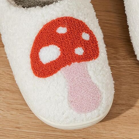 Women's Men's Cute Fuzzy Heart Slippers Memory Foam Fluffy Couple Slippers Cozy House Indoor Outdoor Shoes in Saudi Arabia