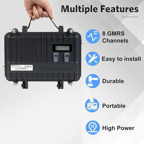 Retevis NR30 2 Way Radios Walkie Talkies Long Range, Waterproof Walkie Talkies IP67,2800mAh,USB-C,Noise Reduction, Heavy Duty Two Way Radio for Survival Adventure Offroad Business (2 Pack) in Kuwait