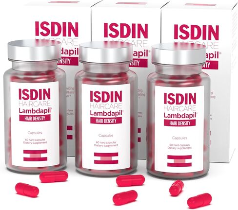 ISDIN Lambdapil Hair Density Capsules: Hair Thickening Vitamin Capsules for Thinning Hair in Saudi Arabia