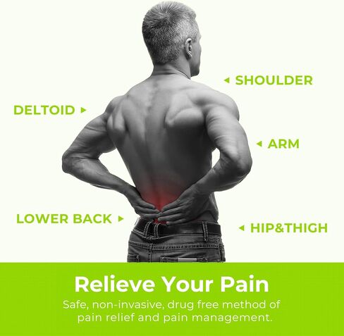 جهاز تحفيز العضلات بوحدة عشرات القنوات المزدوجة من AUVON مع 20 وضعًا، وسادات قطب كهربائي لوحدة عشرات 2 بوصة و2 بوصة × 4 بوصة in Kuwait