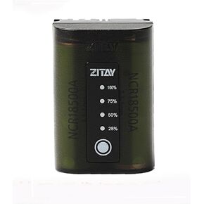 ZITAY Fast 4-Channel Compact Charger with PD 65W Adapter Kit Compatible with Canon LP-E6, LP-E6N, and LP-E6NH Type Batteries