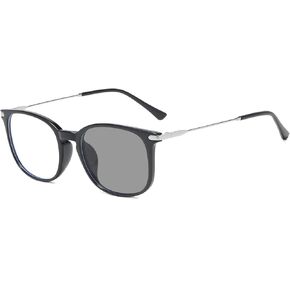 YIMI Blue Light Blocking Glasses Photochromic Sunglasses for Women Men Full Frame Anti UV Ray Filter Computer Gaming Glasses