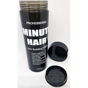 Hair Building Fibers 100 Grams (3.5 oz) Minute Hair Refill Hair Loss Concealer That You Can Use for Your Bottles From Competitors Like Toppik, Xfusion (Black)