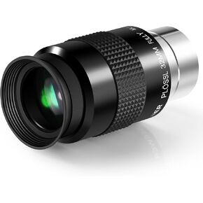 NEEWER 1.25 Inch Plössl Telescope Eyepiece, 48 Degree Wide Apparent Field Lens with 40mm Focal, Multiple Coated HD Optical Glass 4 Elements Standard 1.25" Interface for Astronomy Telescope, LS-T19