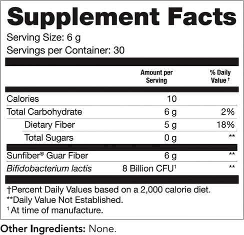 Tomorrow's Nutrition Sunfiber GI 7-Day Sample Pack in Saudi Arabia