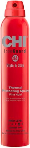 CHI 44 Iron Guard Style & Stay Firm Hold Protecting Spray, Heat Protectant & Hairspray For A Long-Lasting Hold, Sulfate & Paraben-Free, 2.6 Oz in Kuwait