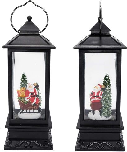 Wondise Halloween Projection Snow Globe with Timer, Battery Operated Spinning Water Glittering Skull Statue Lantern Globe for Halloween Decoration in Saudi Arabia