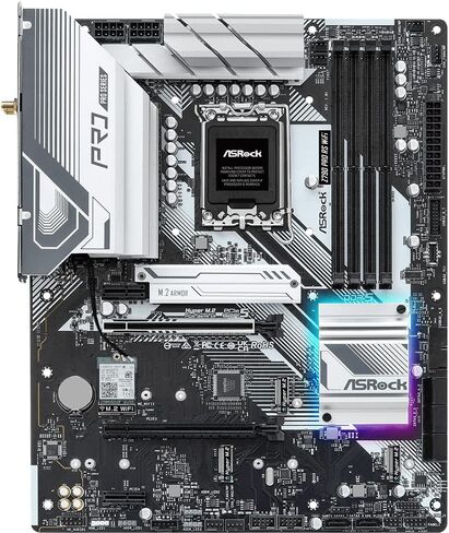 ASRock Z790 PG Lightning/D4 Motherboard, Supports Intel 12th and 13th Generation CPU (LGA1700), Z790 Chipset, DDR4 ATX Motherboard in Saudi Arabia
