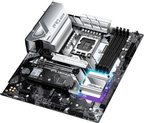 ASRock Z790 PG Lightning/D4 Motherboard, Supports Intel 12th and 13th Generation CPU (LGA1700), Z790 Chipset, DDR4 ATX Motherboard in Saudi Arabia