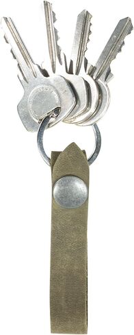 Hide & Drink, Keychain Loop Handmade from Full Grain Leather in Saudi Arabia