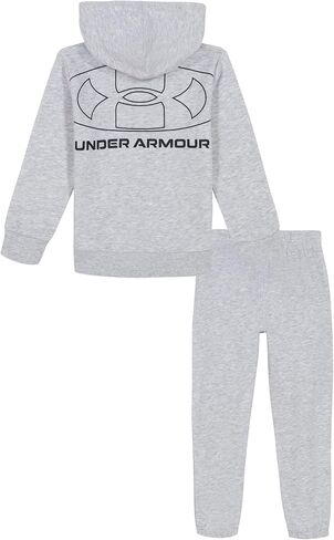 Under Armour boys Long Sleeve Logo Hoodie & Joggers Set in Saudi Arabia