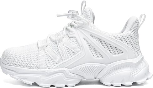 Boys Girls Shoes Kids Sneakers Lightweight Breathable Tennis Athletic Running Shoes for Toddler/Little Kid/Big Kid in Saudi Arabia