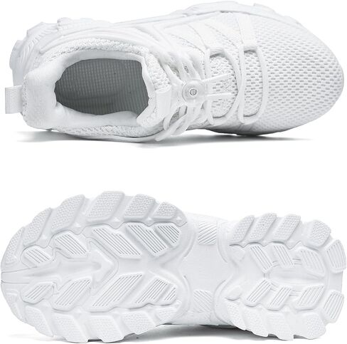 Boys Girls Shoes Kids Sneakers Lightweight Breathable Tennis Athletic Running Shoes for Toddler/Little Kid/Big Kid in Saudi Arabia