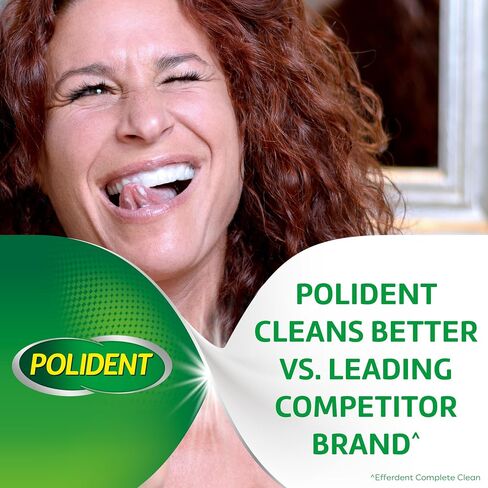 Polident Polident Partials Denture Cleanser, 40 Count in Kuwait