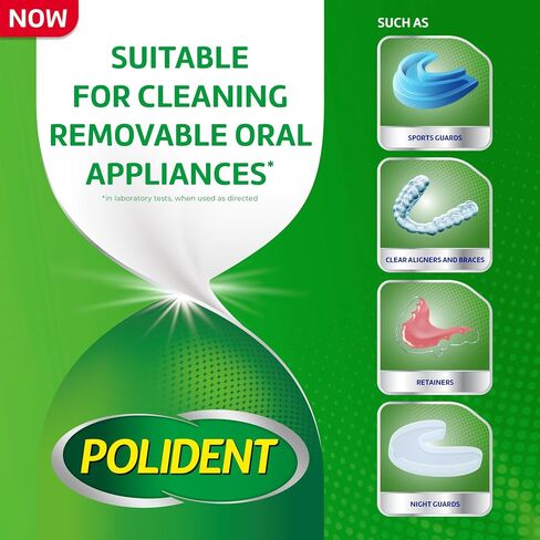 Polident Polident Partials Denture Cleanser, 40 Count in Kuwait